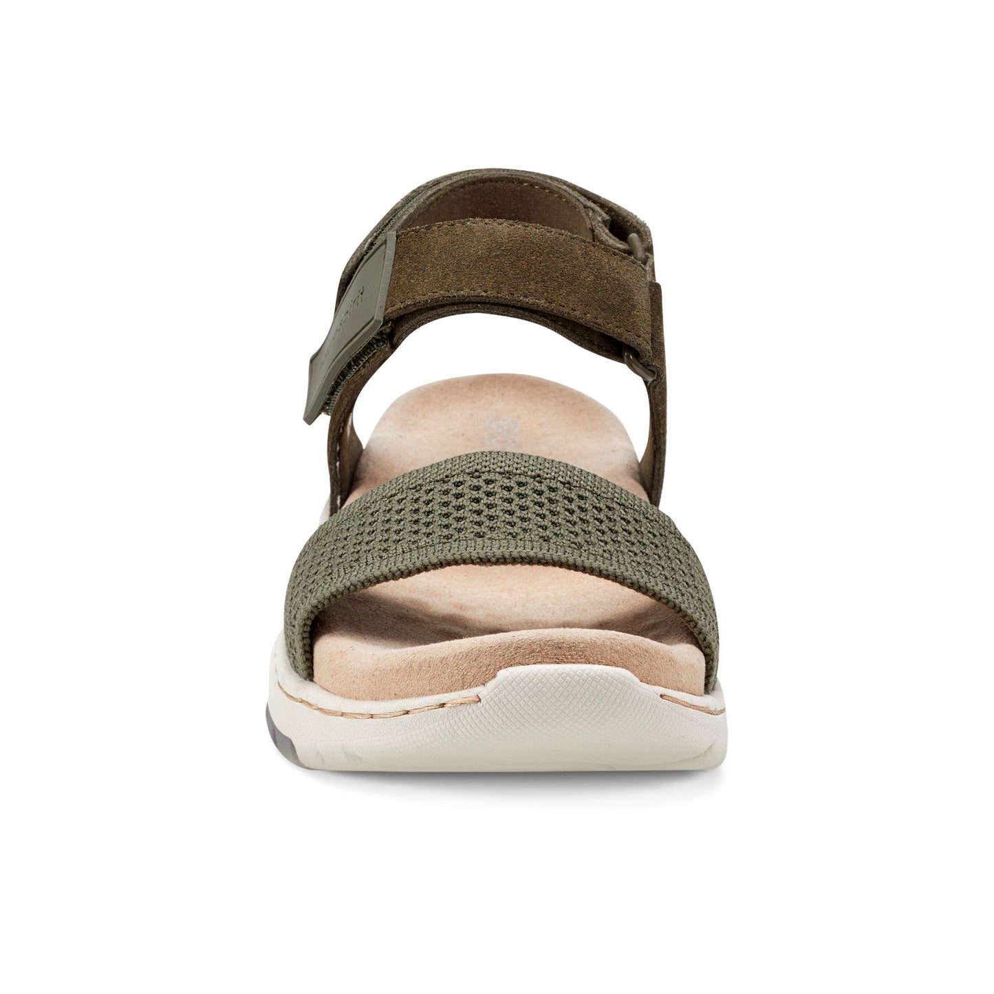 Easy Spirit Sway Casual Platform Sandals - Dark Green