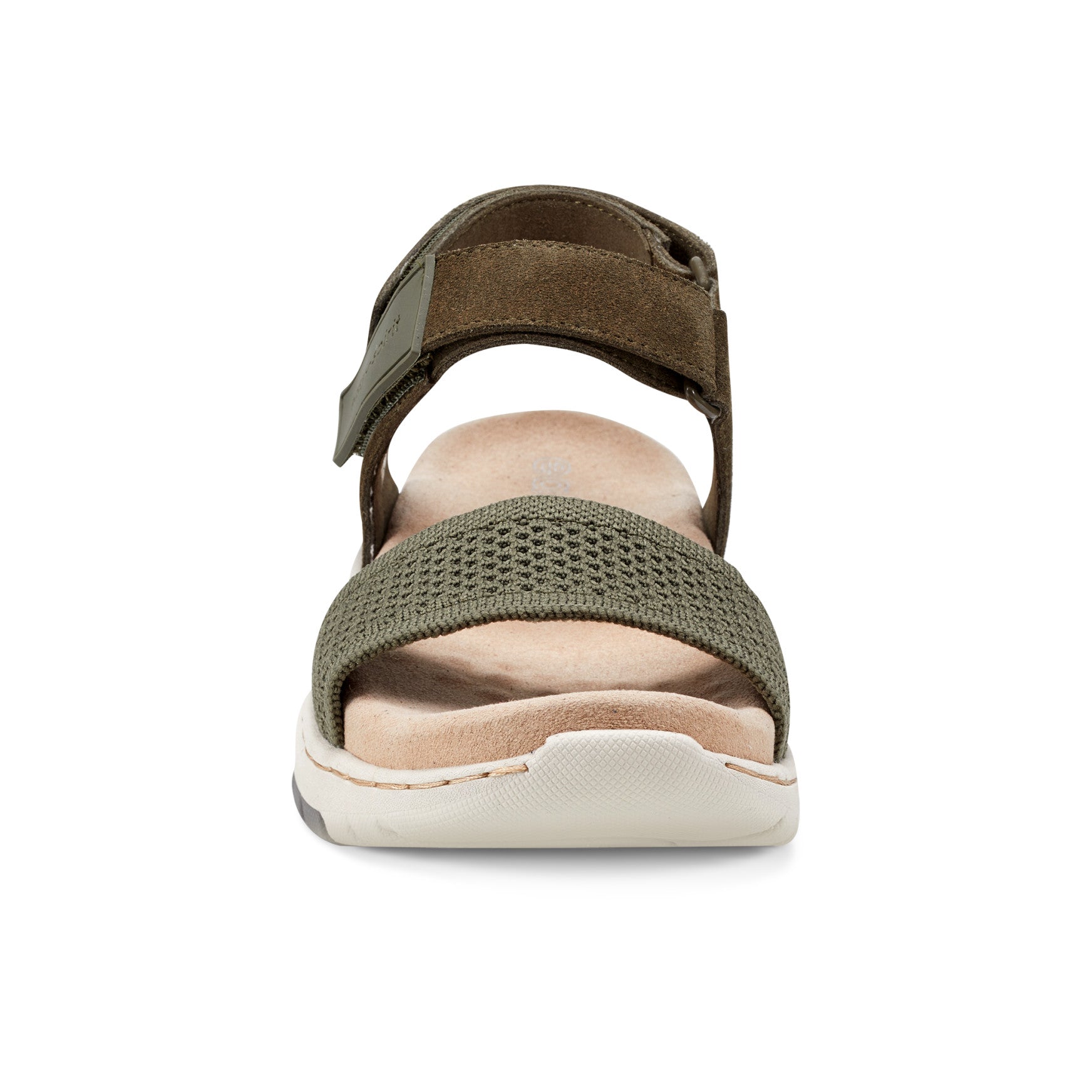 Easy Spirit Sway Casual Platform Sandals - Dark Green