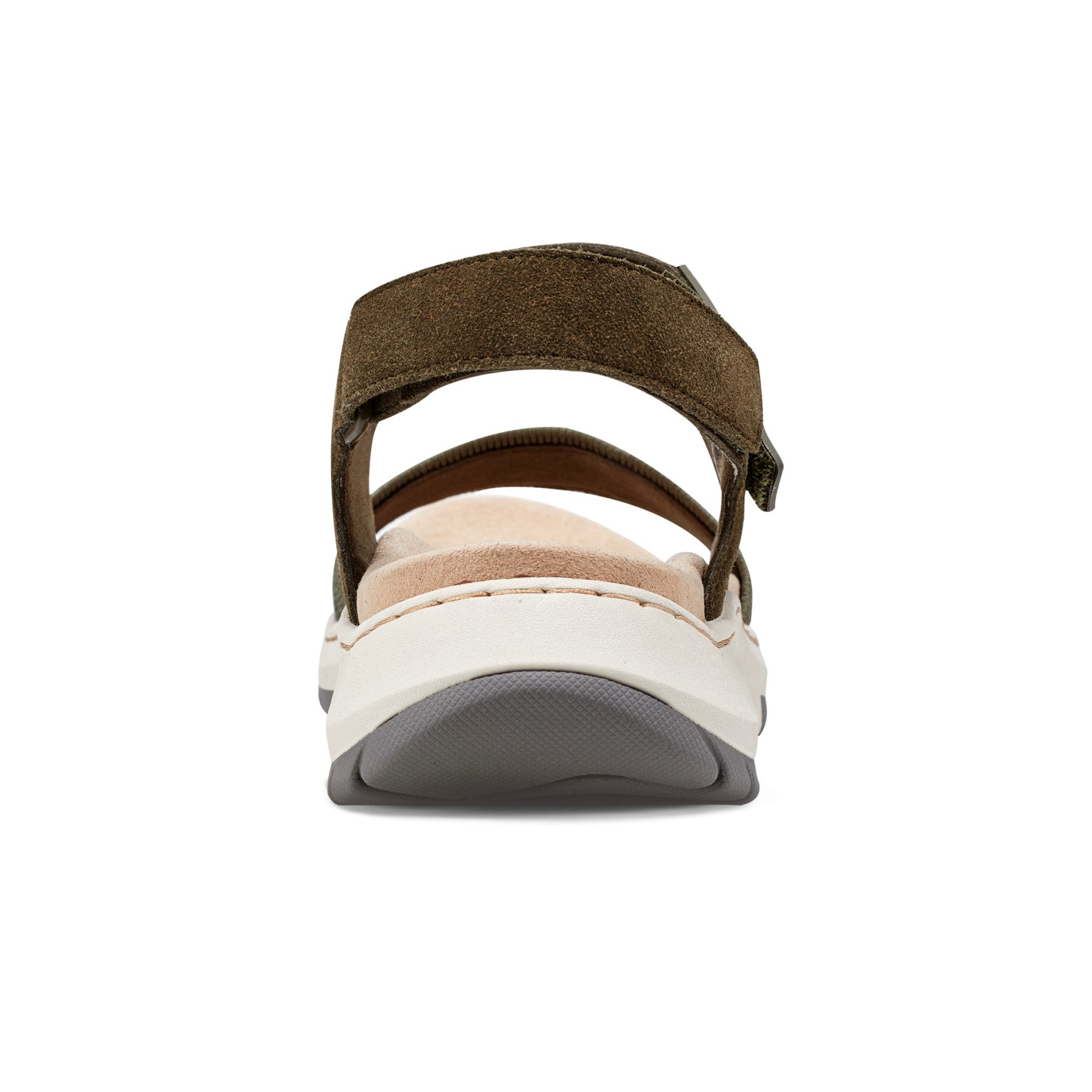 Easy Spirit Sway Casual Platform Sandals - Dark Green