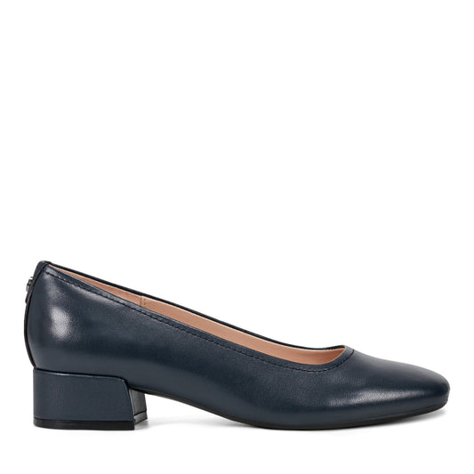 Easy Spirit Jain Dress Pumps - Navy Leather