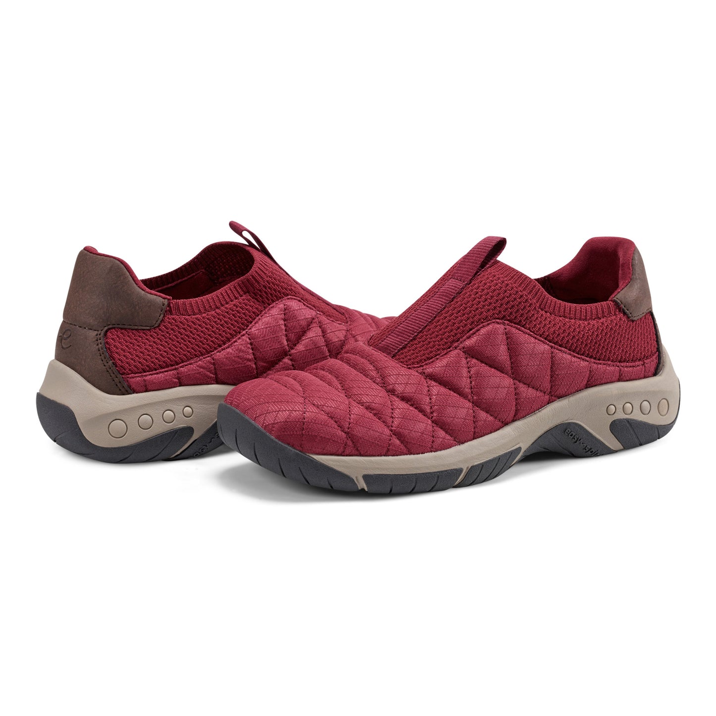 Easy Spirit Wallis Casual Slip On Shoes - Red Mesh