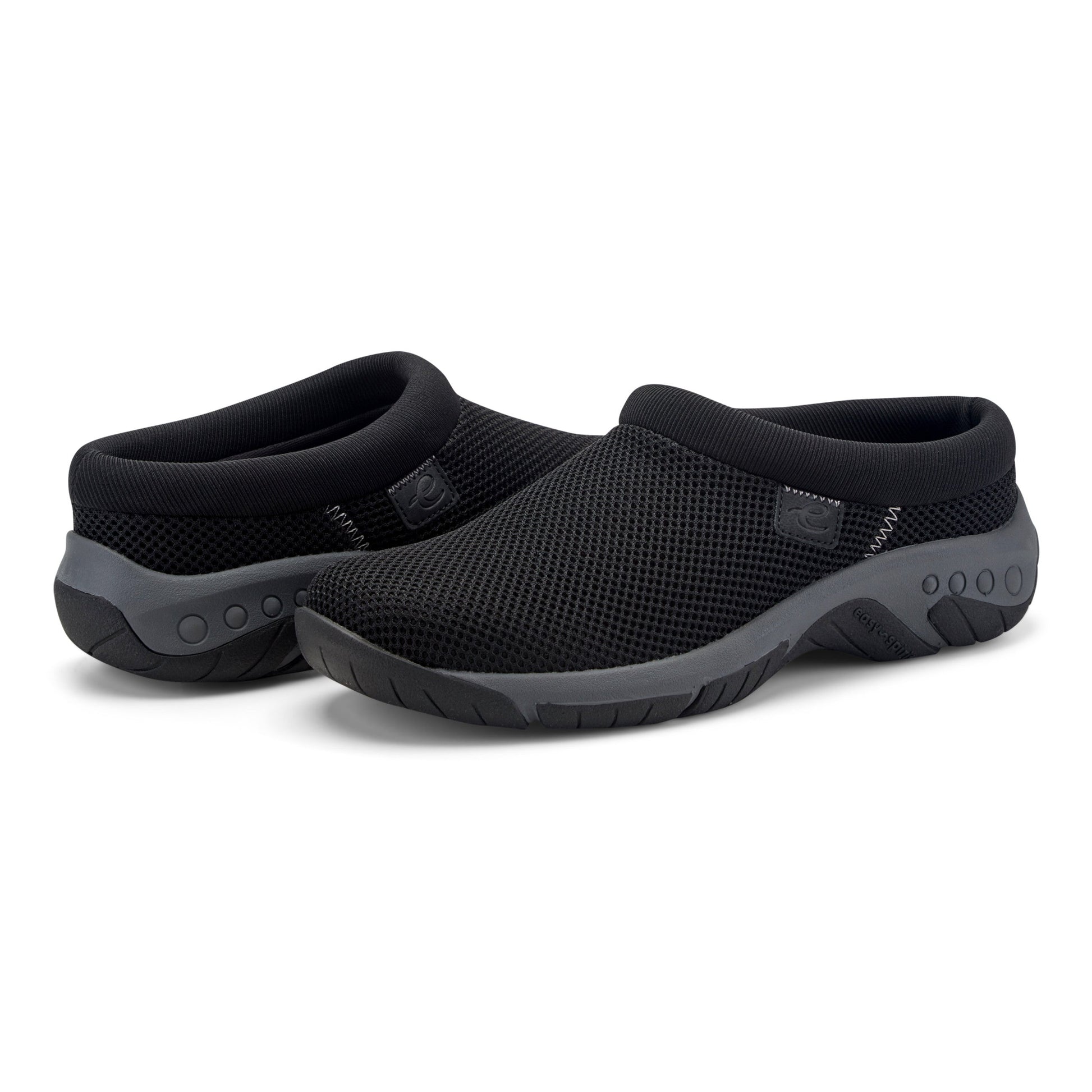Easy Spirit Wade Mesh Clogs - Black