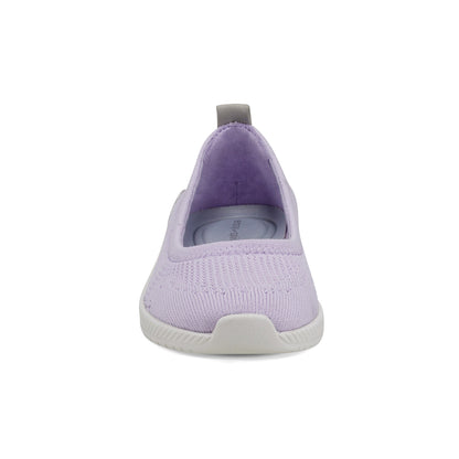 Easy Spirit Glitz Walking Shoes - Purple Knit