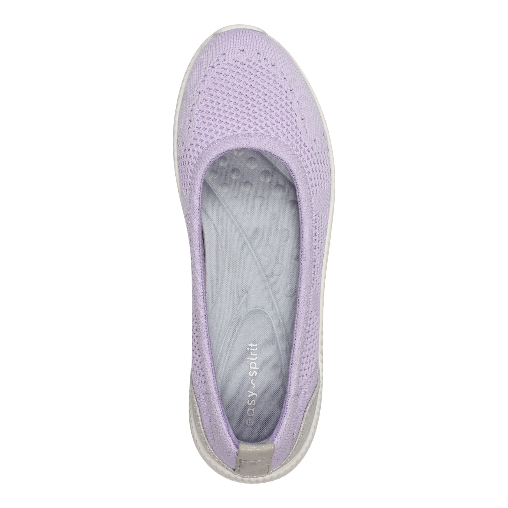 Easy Spirit Glitz Walking Shoes - Purple Knit