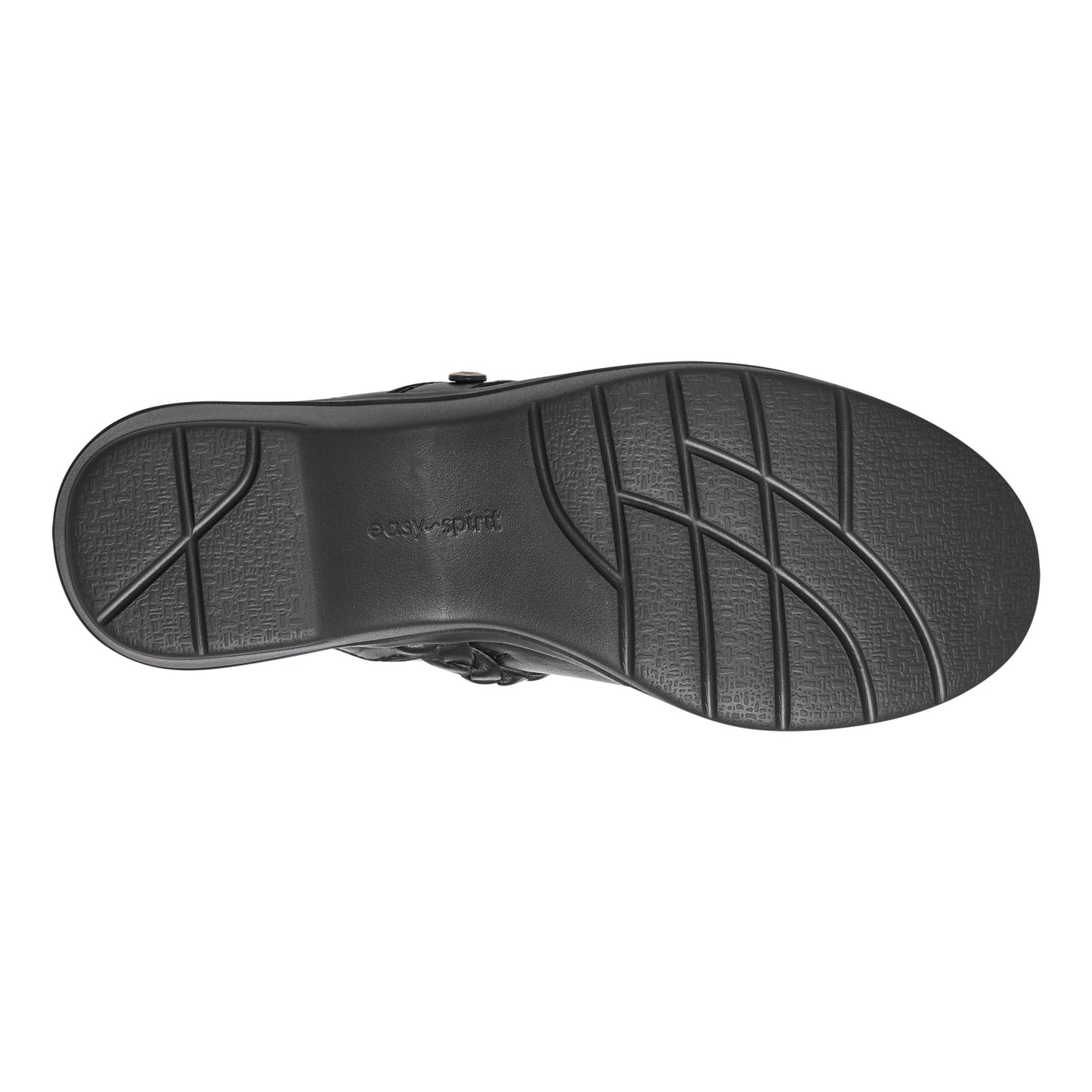 Easy Spirit Penelope Casual Clogs - Black Leather