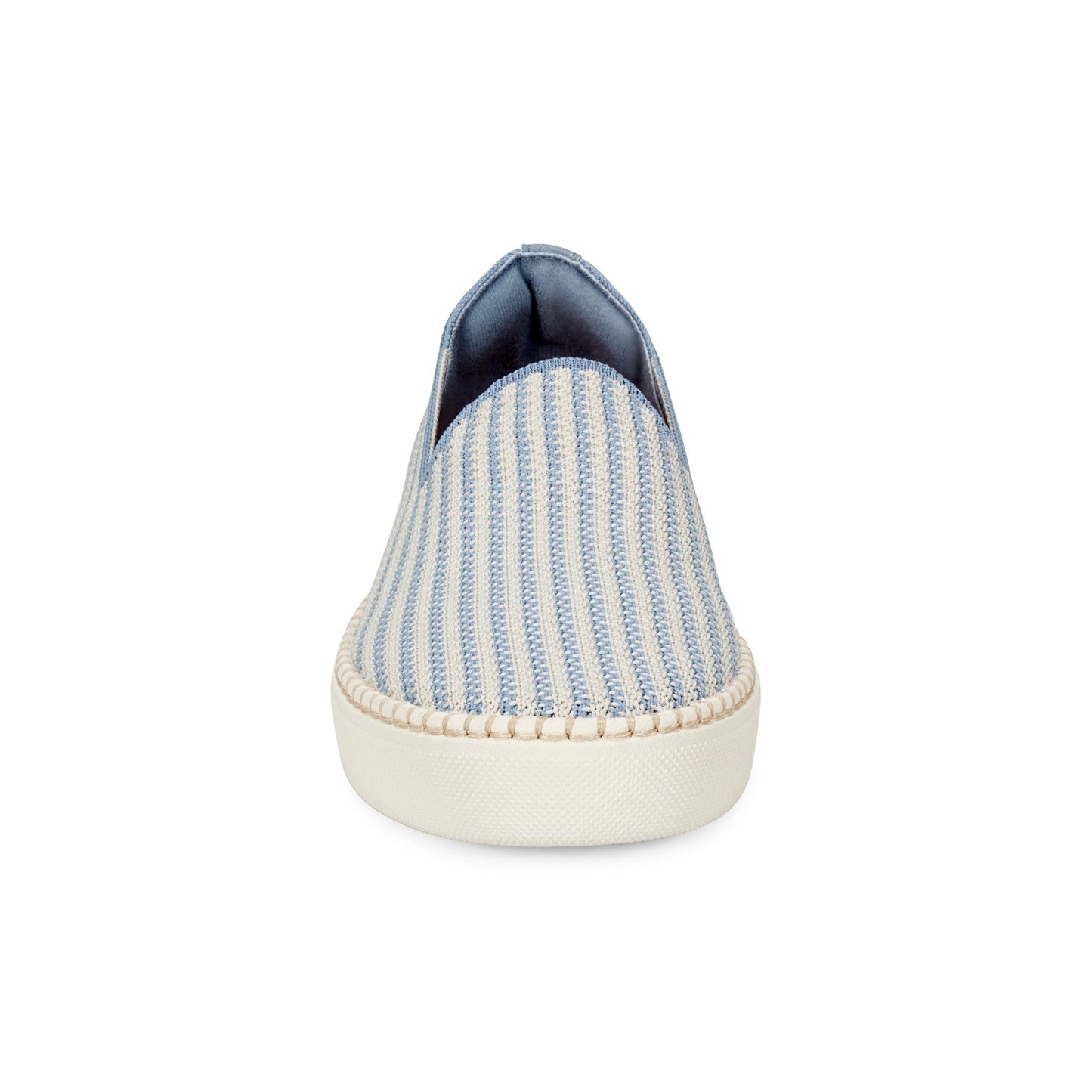 Easy Spirit Presley Casual Slip On Flats - Blue/Cream Stripe