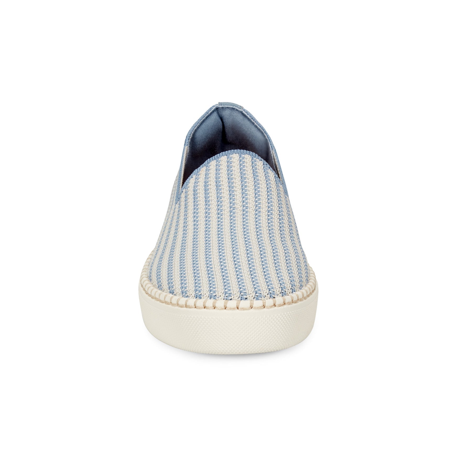 Easy Spirit Presley Casual Slip On Flats - Blue/Cream Stripe