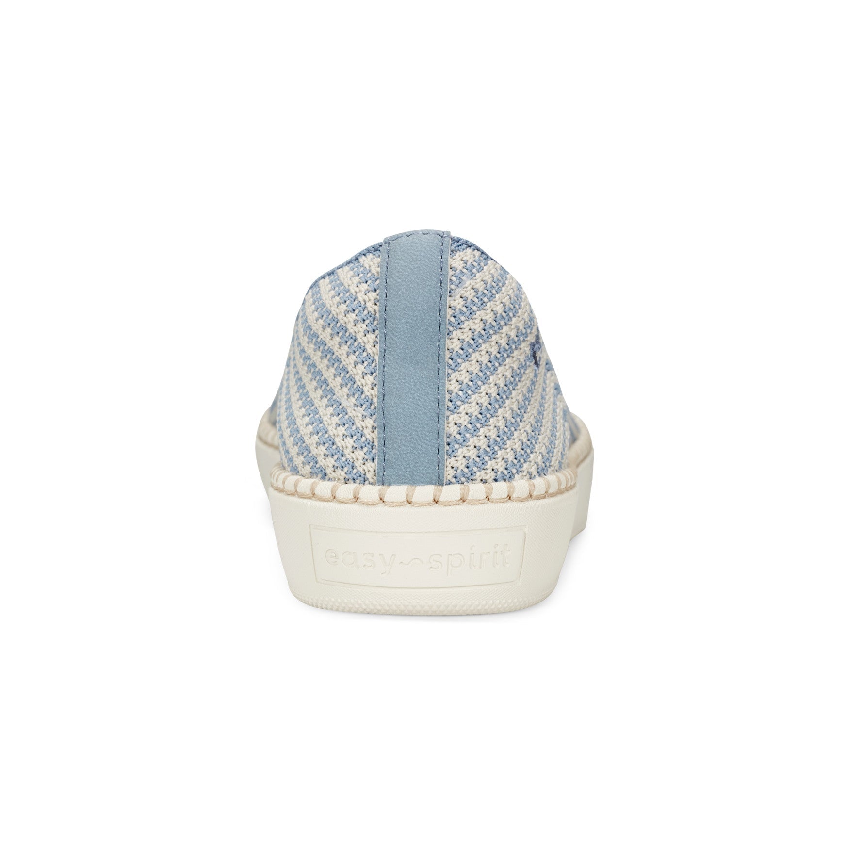 Easy Spirit Presley Casual Slip On Flats - Blue/Cream Stripe