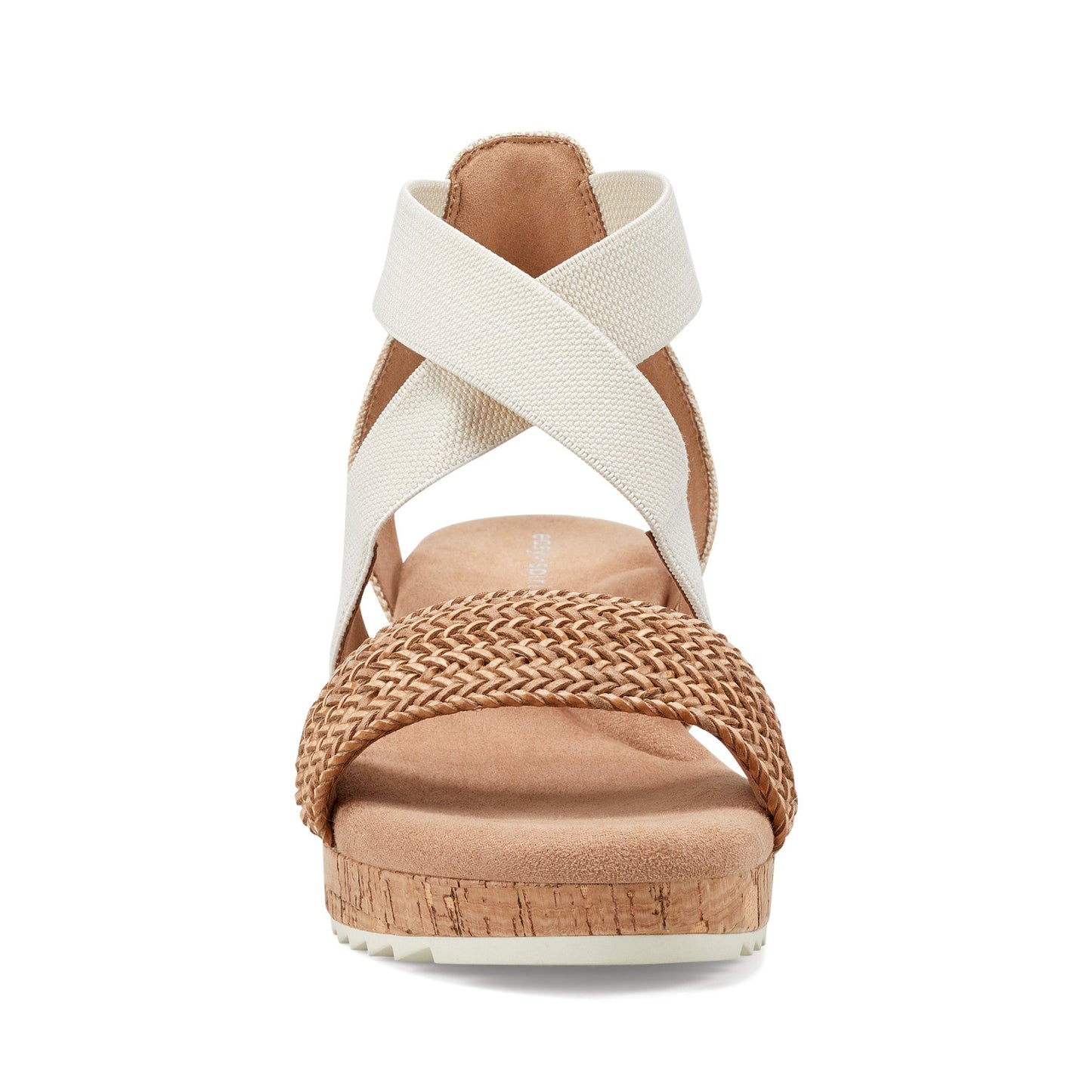 Easy Spirit Lorena Wedge Sandals - Natural