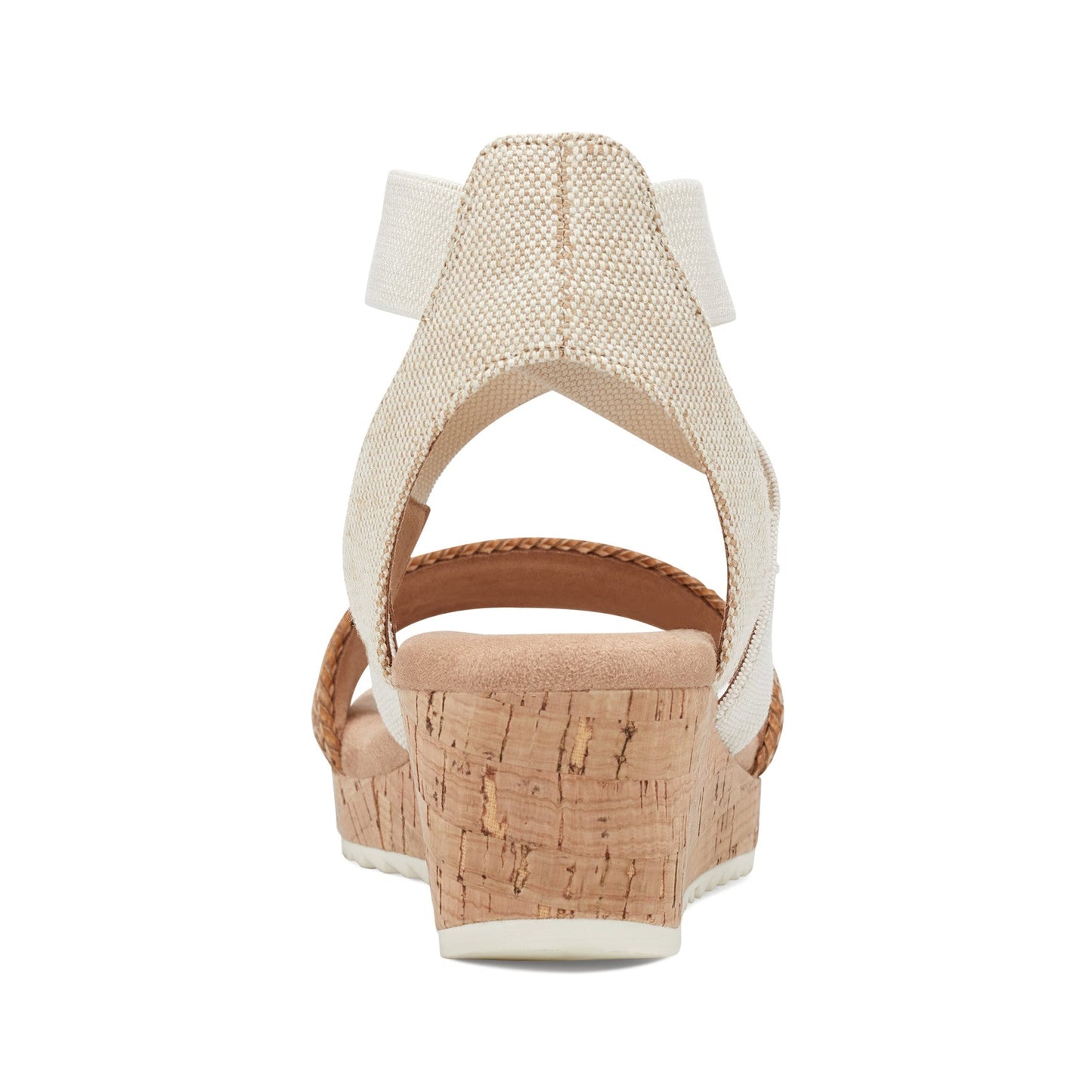Easy Spirit Lorena Wedge Sandals - Natural