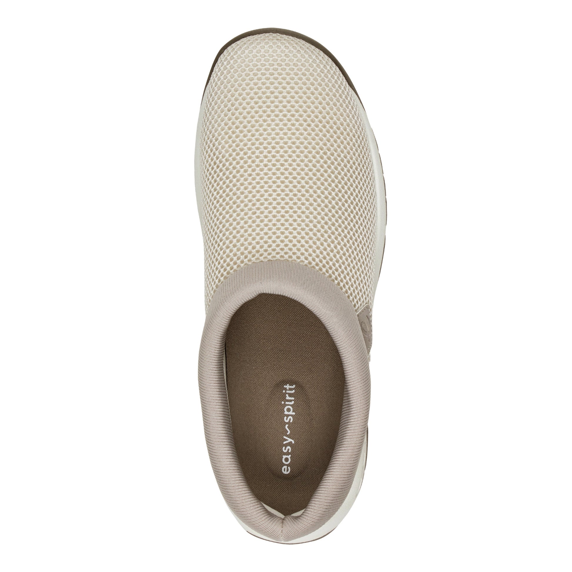 Easy Spirit Wade Mesh Clogs - Light Taupe