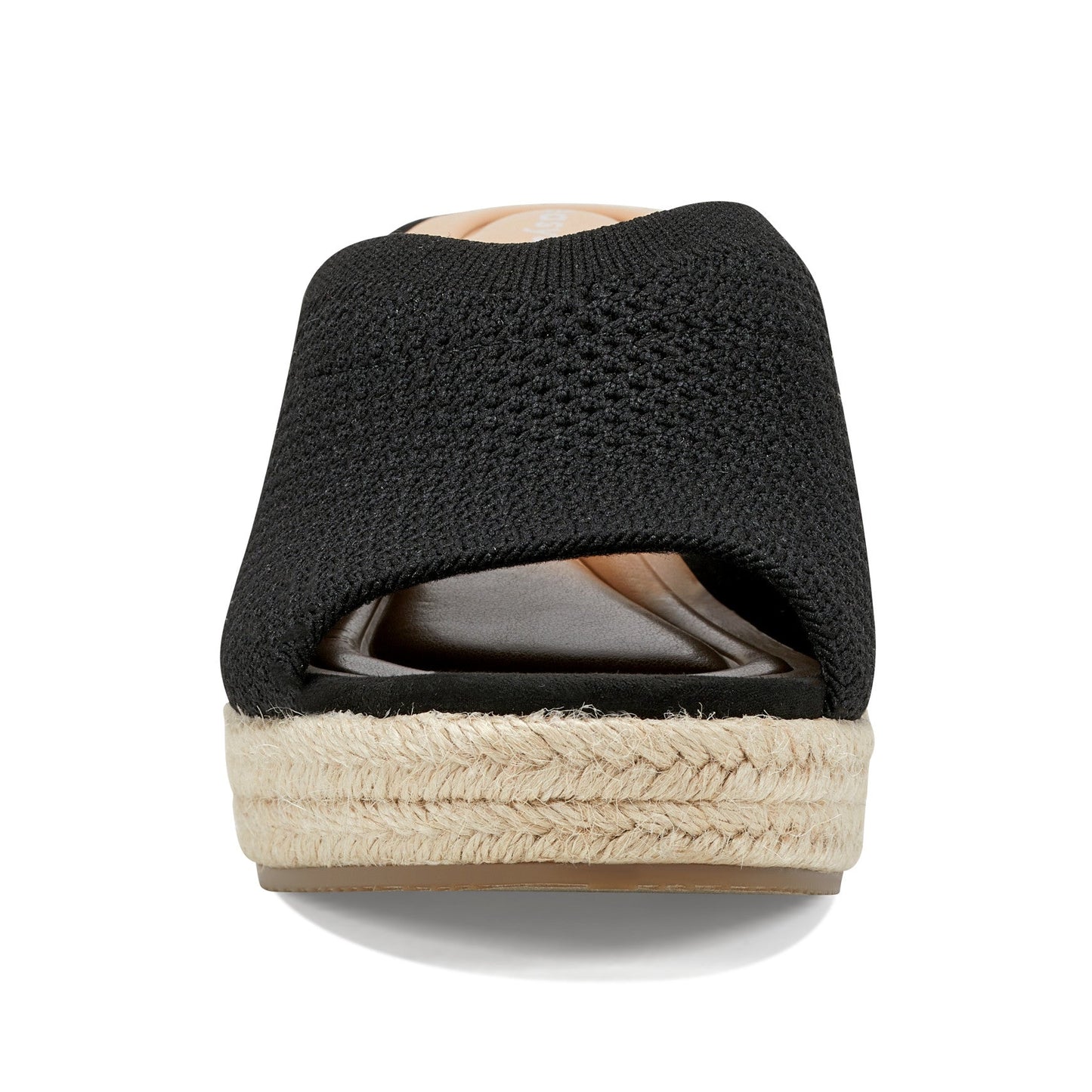 Easy Spirit Jalen Espadrille Wedge Sandals - Black