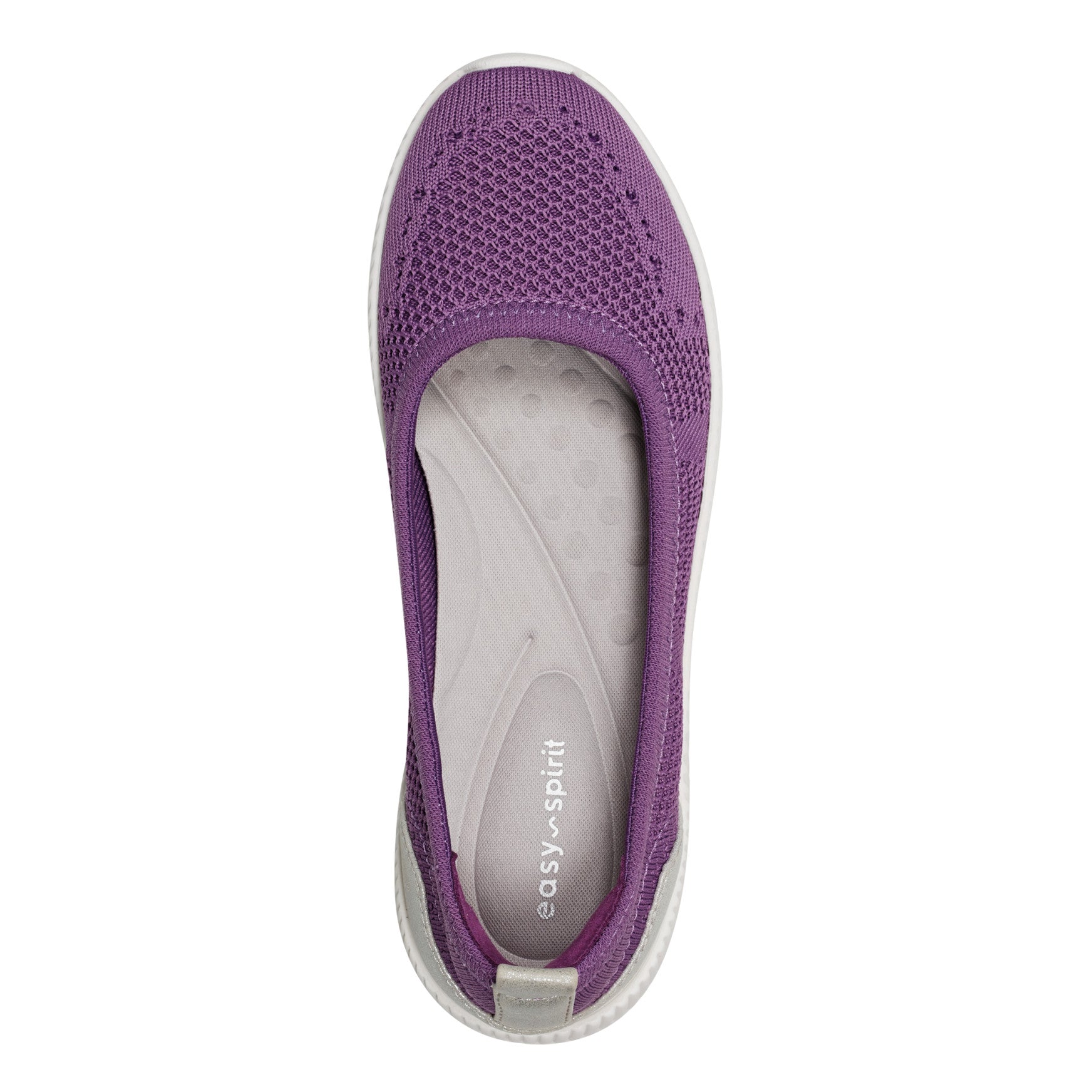 Easy Spirit Glitz Walking Shoes - Dark Purple