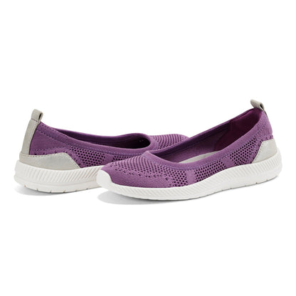 Easy Spirit Glitz Walking Shoes - Dark Purple