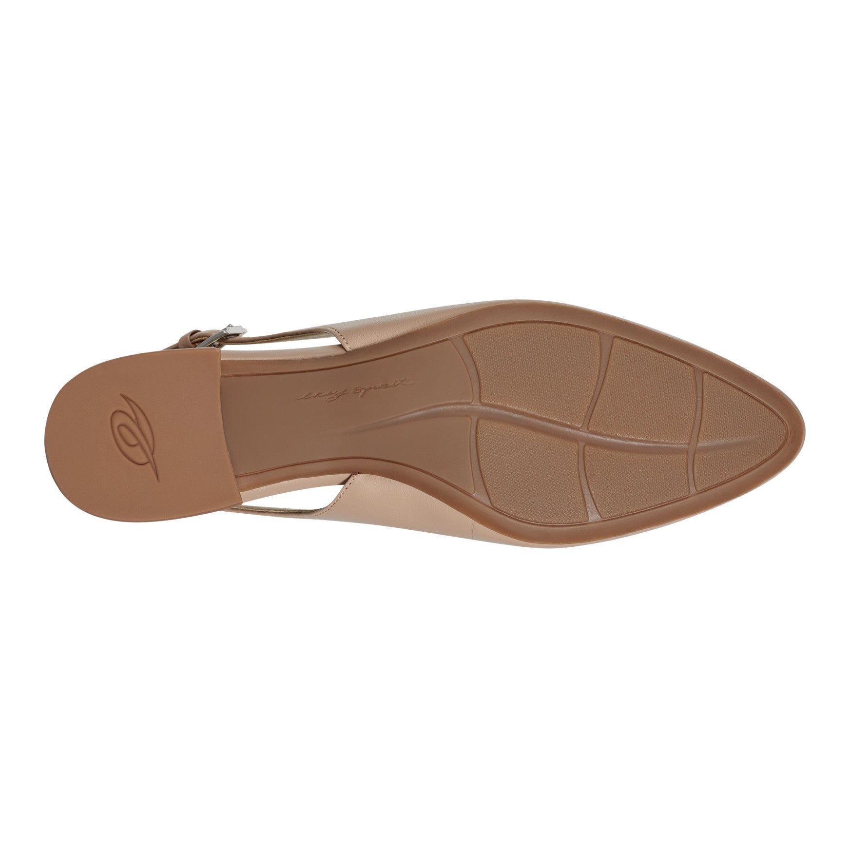 Easy Spirit Cassius Slingback Pumps - Natural Leather