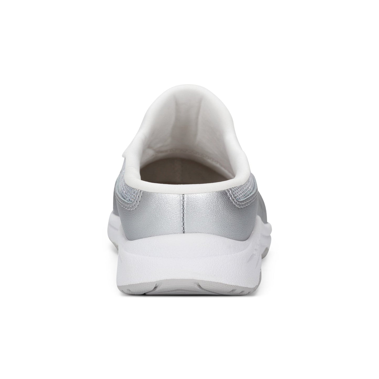 Easy Spirit Traveltime Clogs - Silver
