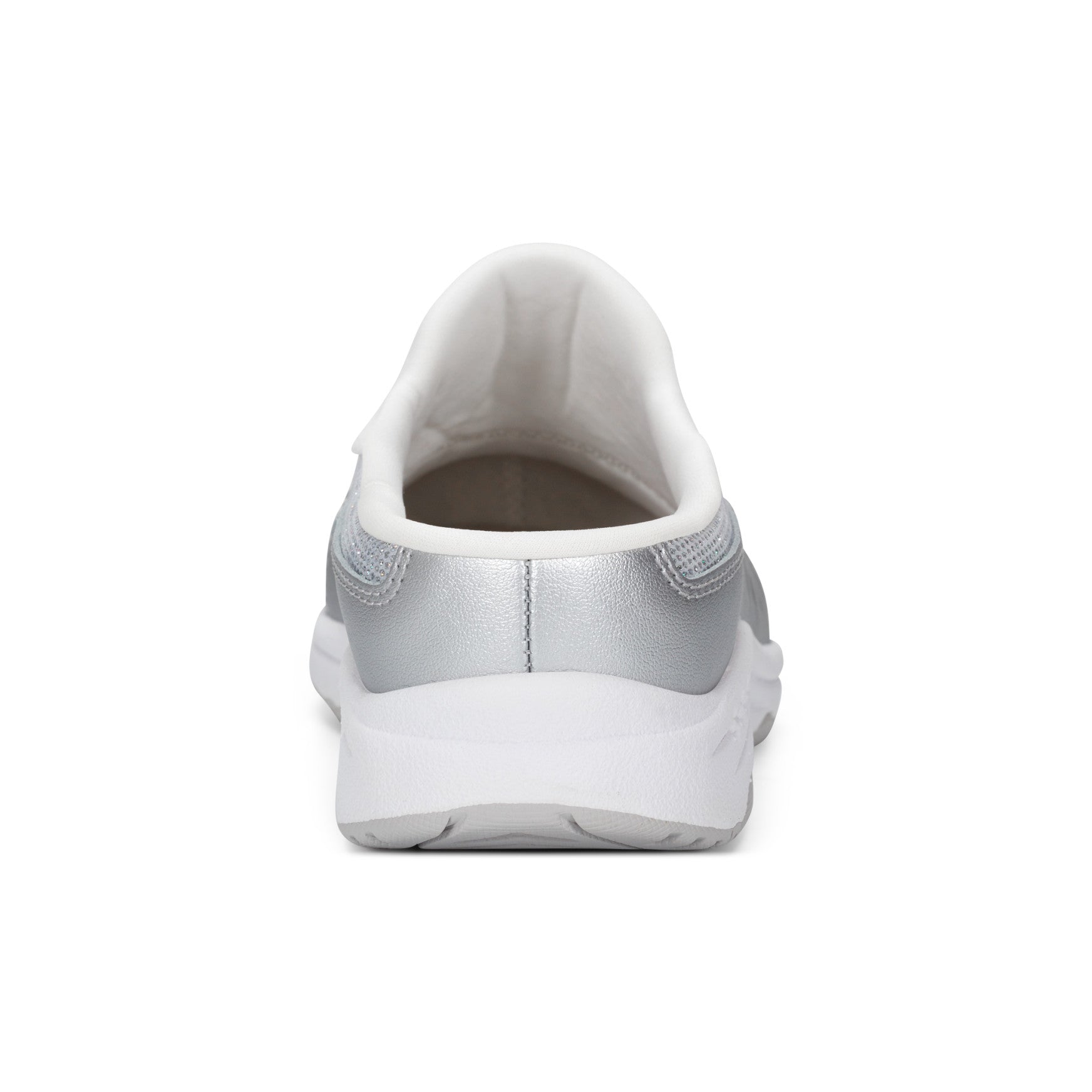 Easy Spirit Traveltime Clogs - Silver