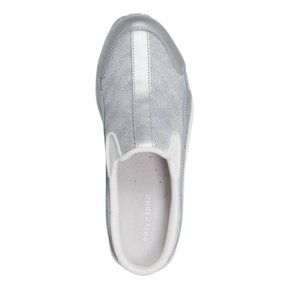 Easy Spirit Traveltime Clogs - Silver