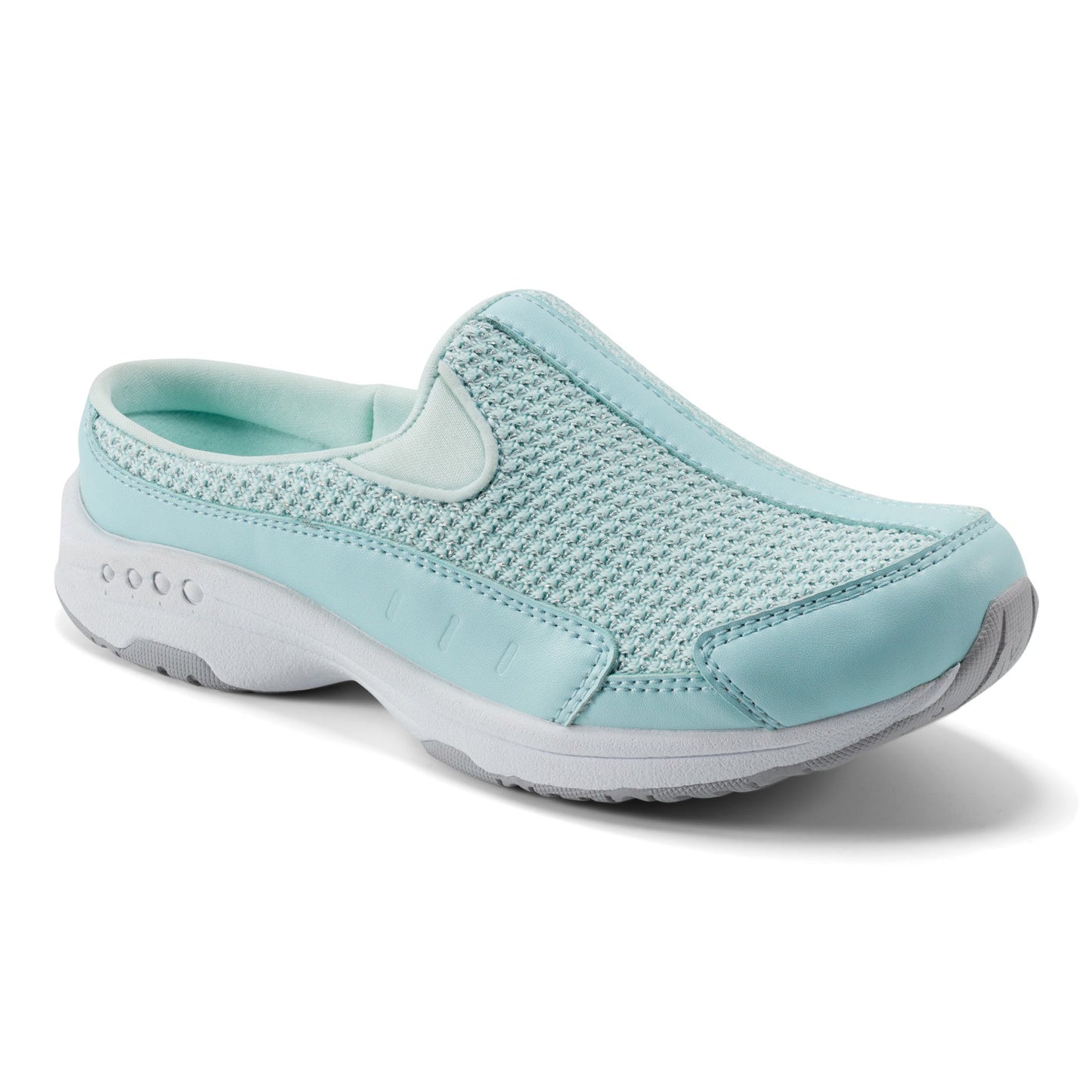 Easy Spirit Traveltime Clogs - Light Blue
