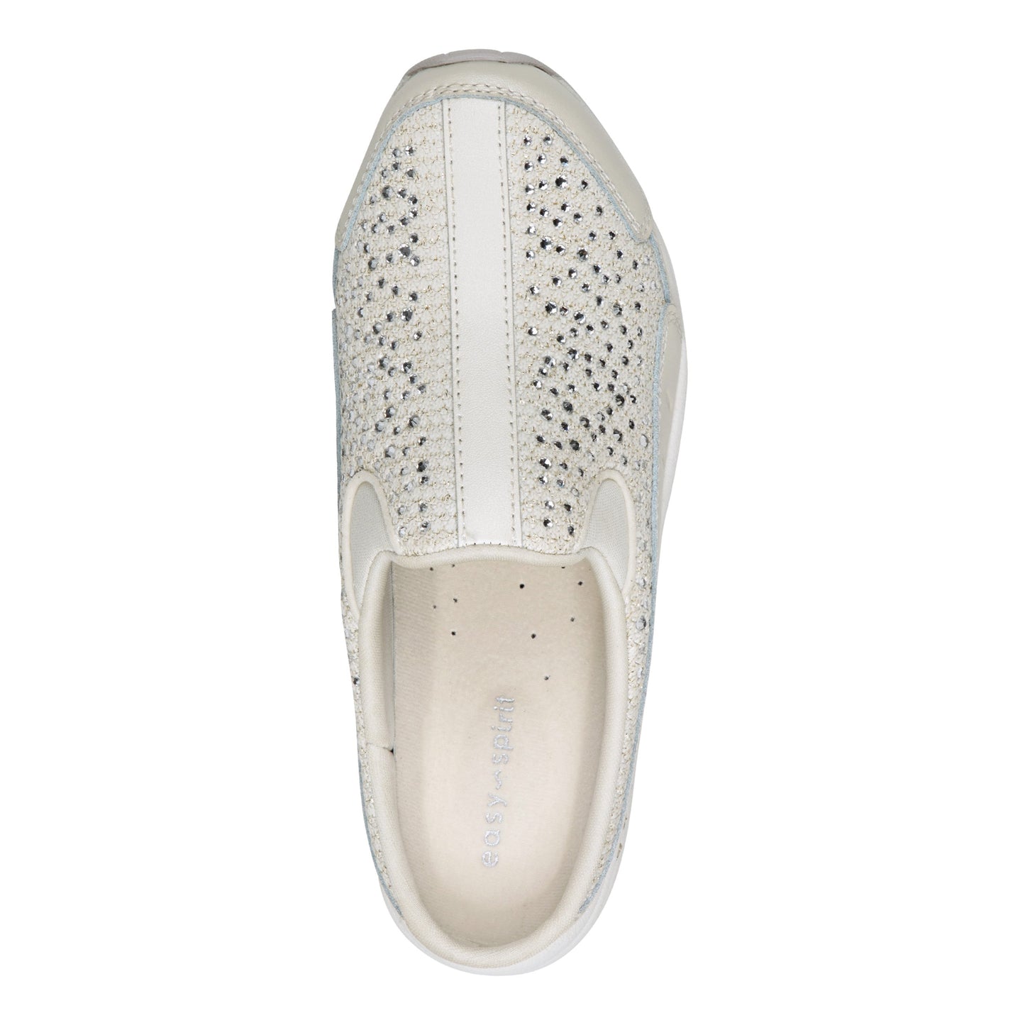 Easy Spirit Travelsparkle Clogs - White