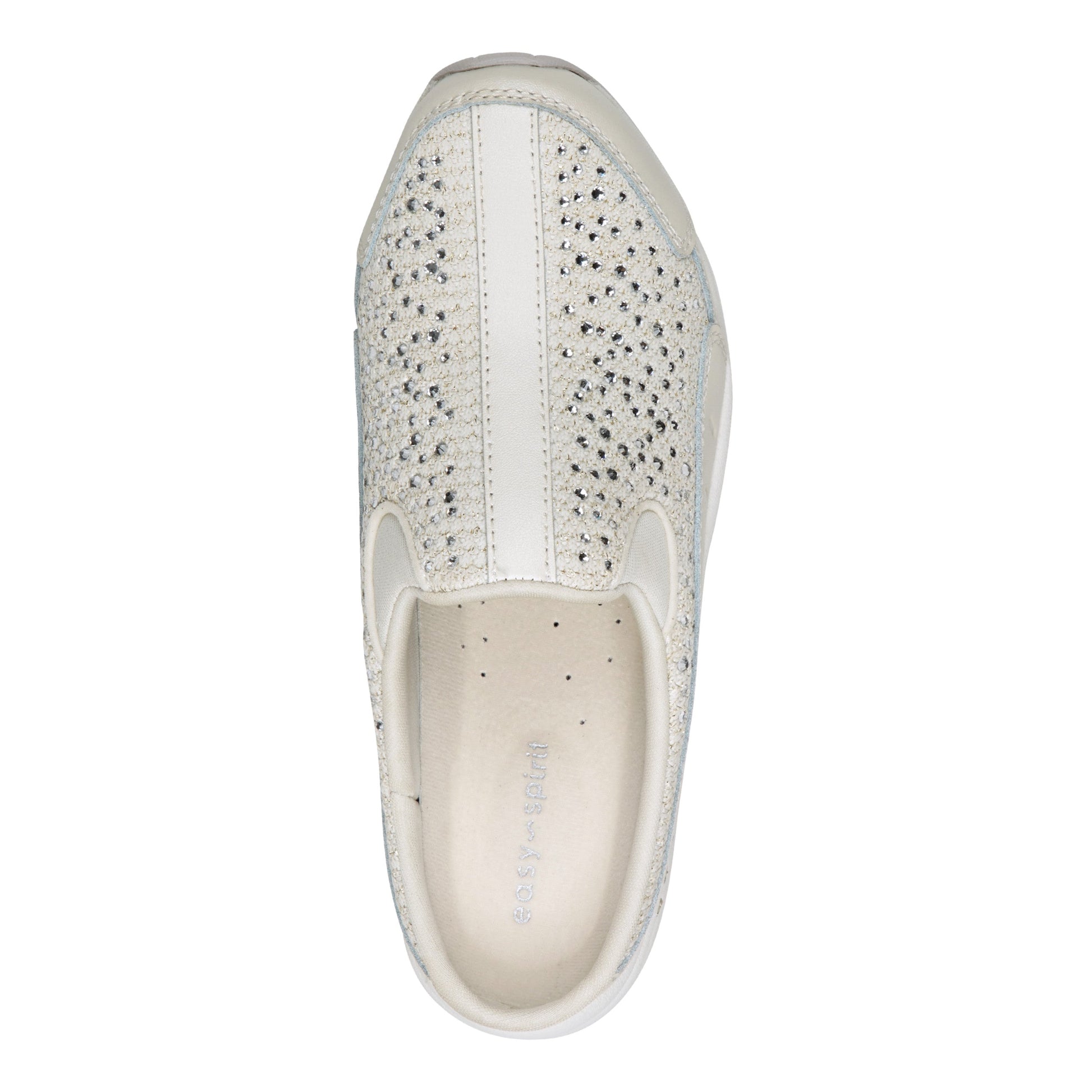 Easy Spirit Travelsparkle Clogs - White