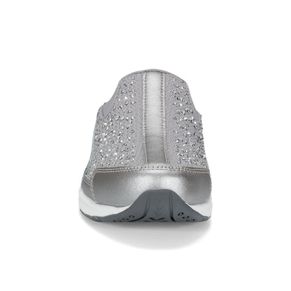 Easy Spirit Travelsparkle Clogs - Medium Grey
