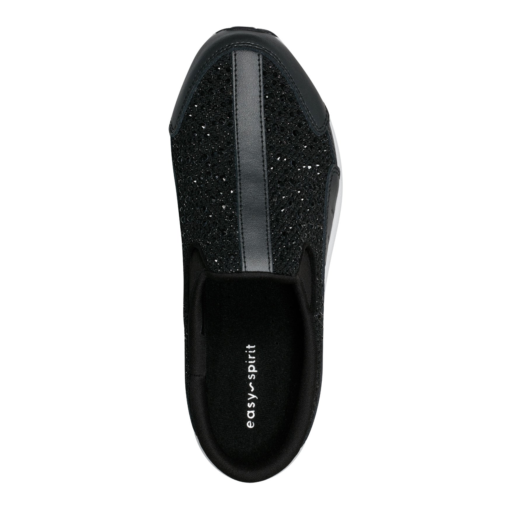 Easy Spirit Travelsparkle Clogs - Black