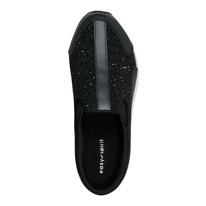 Easy Spirit Travelsparkle Clogs - Black