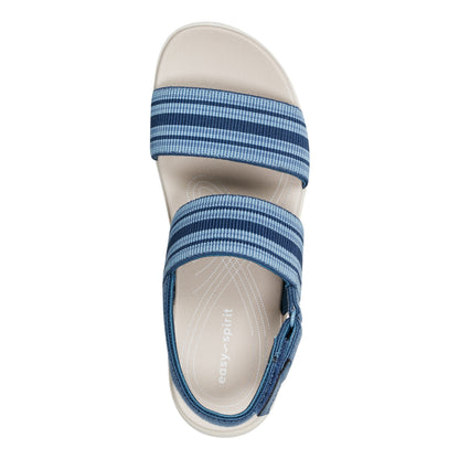 Easy Spirit Tristen Flat Sandals - Blue