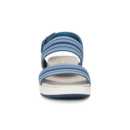 Easy Spirit Tristen Flat Sandals - Blue
