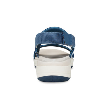 Easy Spirit Tristen Flat Sandals - Blue