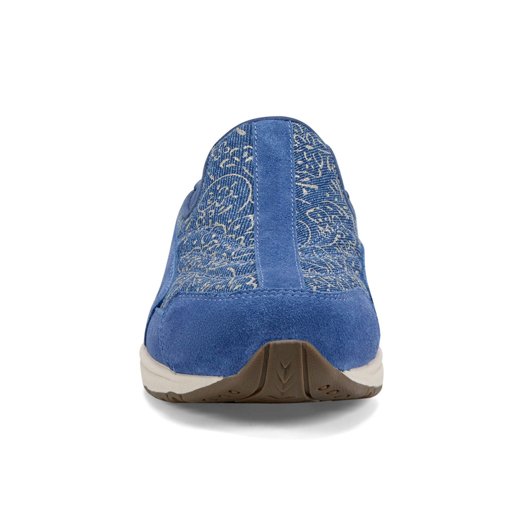 Easy Spirit Traveltime Clogs - Denim/Gold