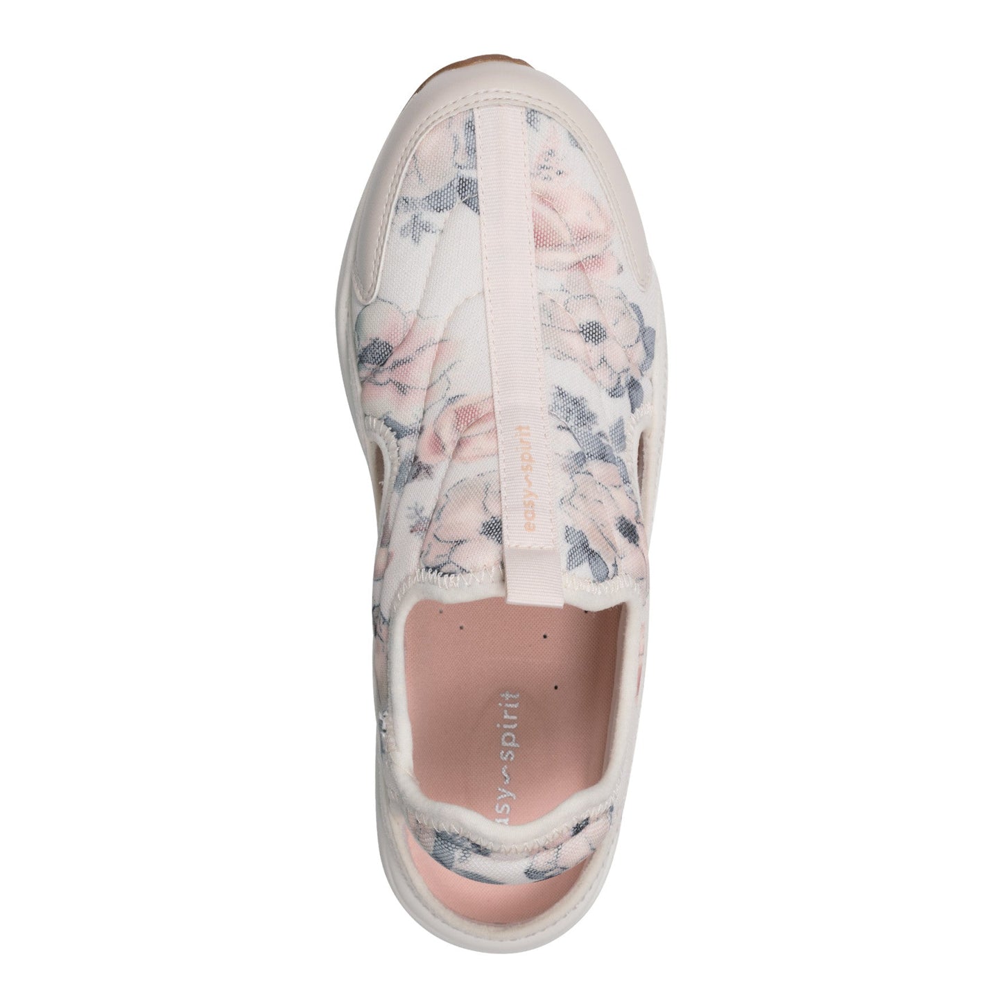 Easy Spirit Trina Slip On Walking Shoes - Ivory Floral