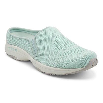 Easy Spirit Takeknit Eco Clogs - Light Blue