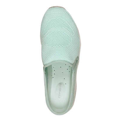 Easy Spirit Takeknit Eco Clogs - Light Blue