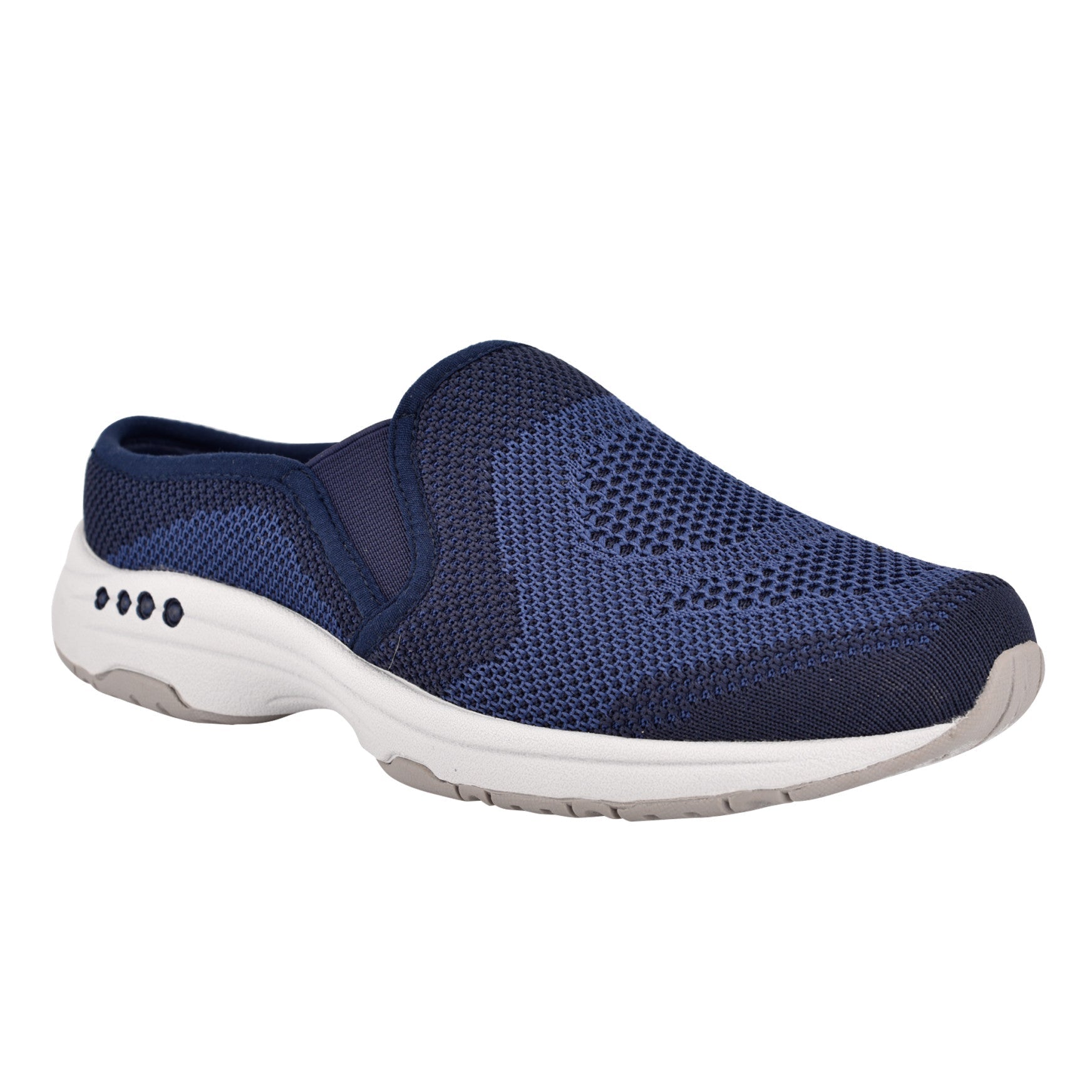 Easy Spirit Takeknit Eco Clogs - Navy Recycled Knit