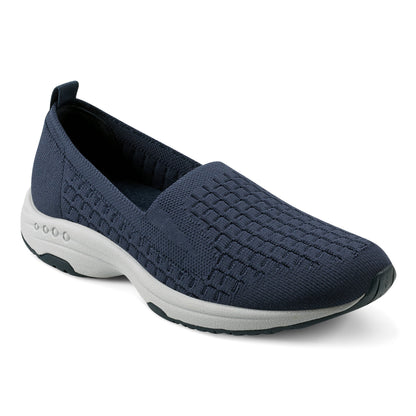 Easy Spirit Tech Eco Slip On Sneakers - Navy Recycled Knit