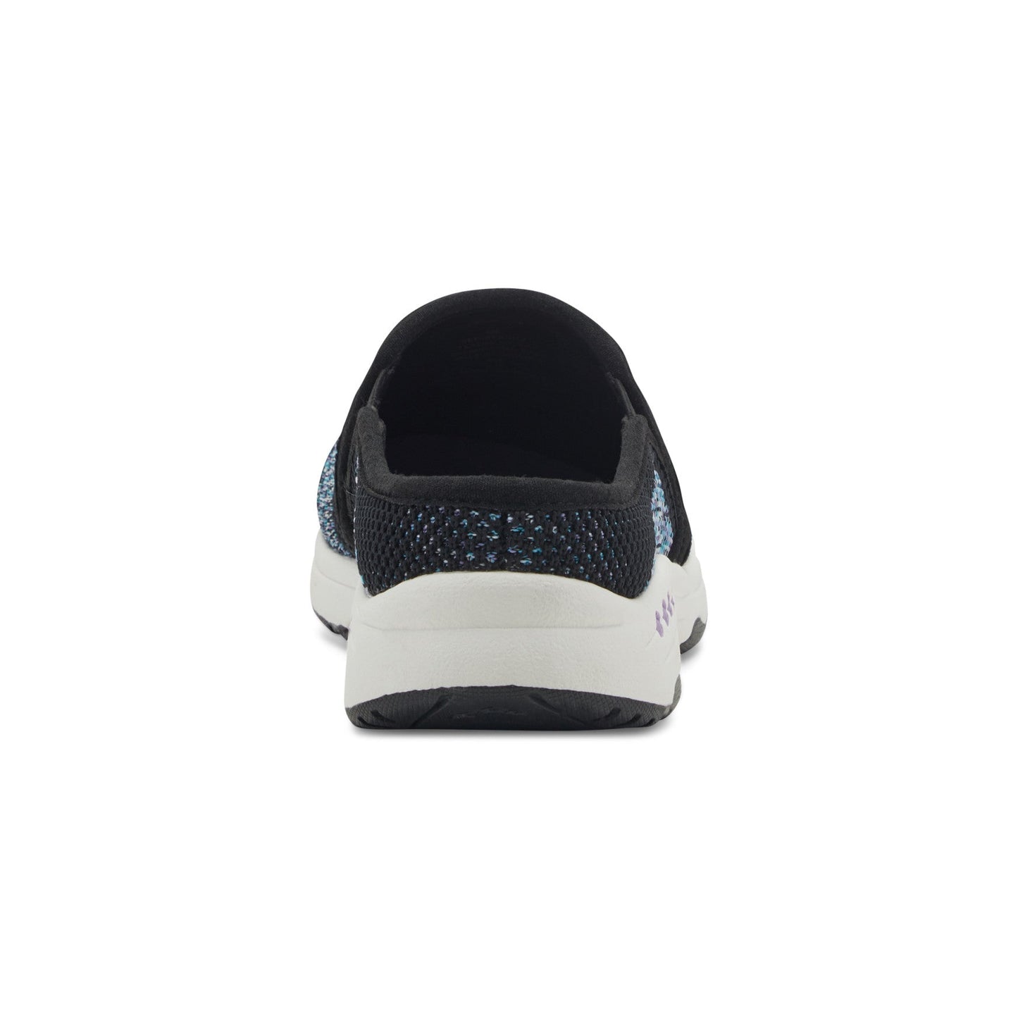 Easy Spirit Takeknit Eco Clogs - Black/Blue Knit