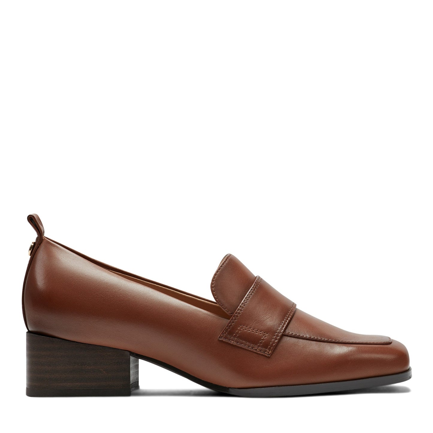 Easy Spirit Darlene Dress Loafers - Light Brown Leather