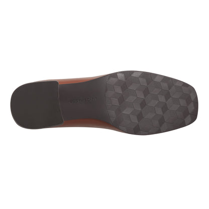 Easy Spirit Franny Dress Loafers - Brown Leather