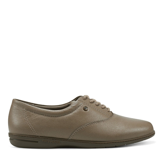 Easy Spirit Motion Leather Oxfords - Wheatfield Leather