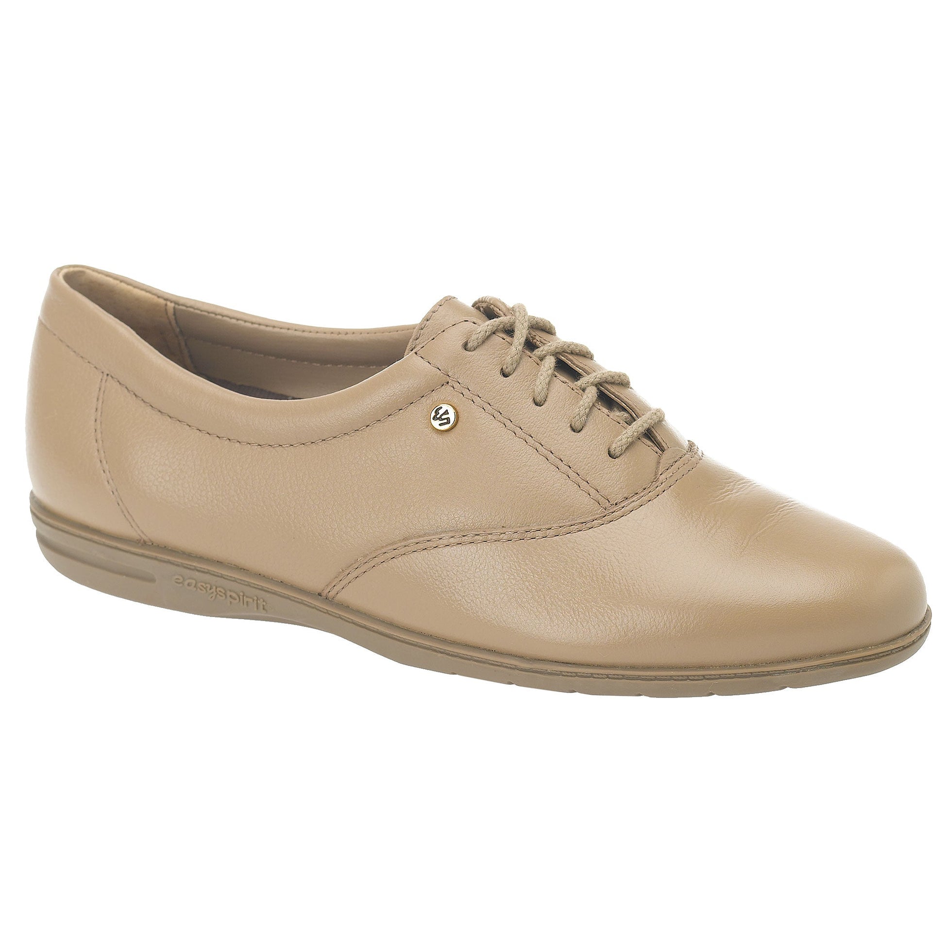 Easy Spirit Motion Leather Oxfords - Wheatfield Leather
