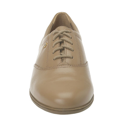 Easy Spirit Motion Leather Oxfords - Wheatfield Leather