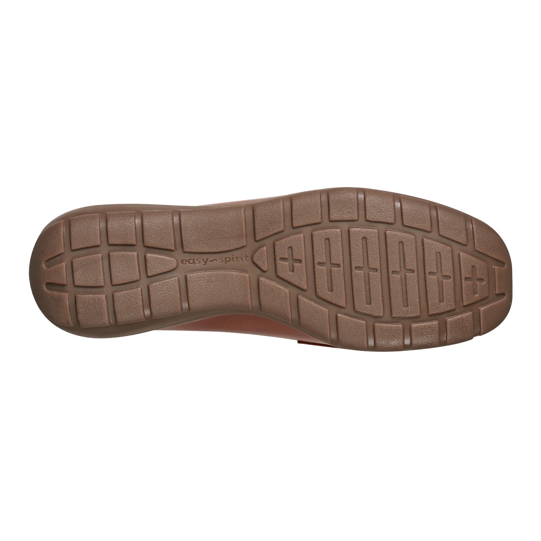 Easy Spirit Amalie Casual Loafers - Medium Brown Leather