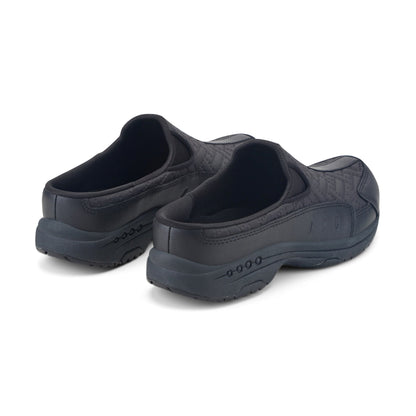 Easy Spirit Traveltime Clogs - Black Nylon