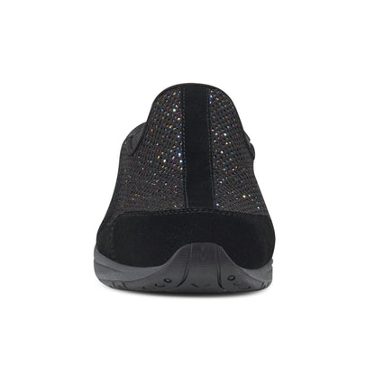 Easy Spirit Traveltime Clogs - Black Glitter multi