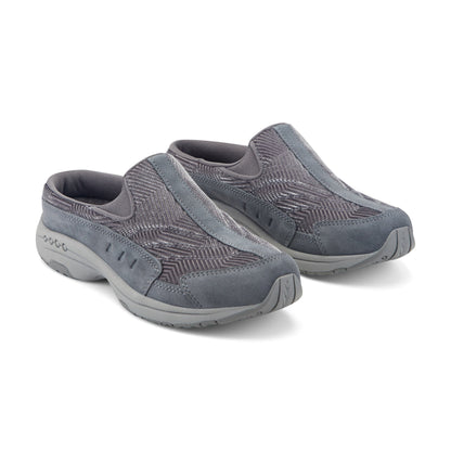 Easy Spirit Traveltime Clogs - Medium Grey