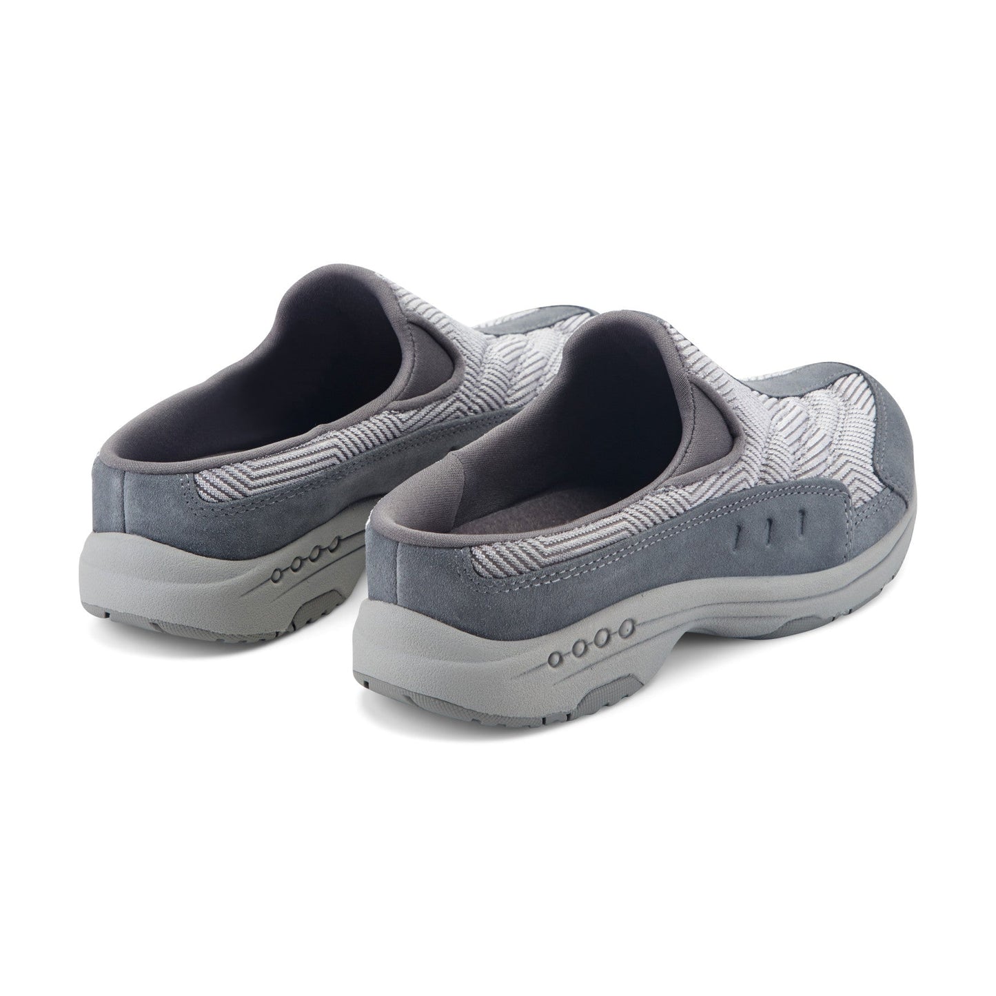 Easy Spirit Traveltime Clogs - Medium Grey