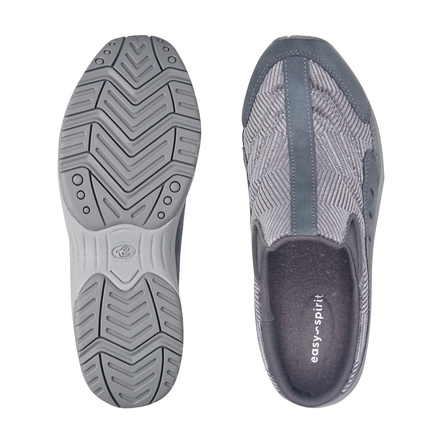 Easy Spirit Traveltime Clogs - Medium Grey