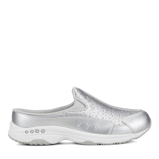 Easy Spirit Travelstone Clogs - Silver
